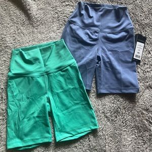 Yogalicious Lux 7”inseam high rise shorts